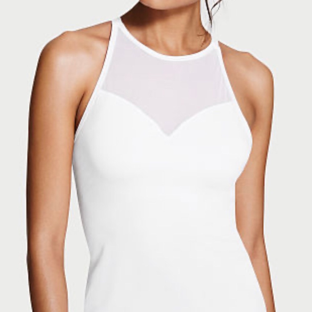 NWT Victoria’s Secret High Neck Shelf Bra Tank
